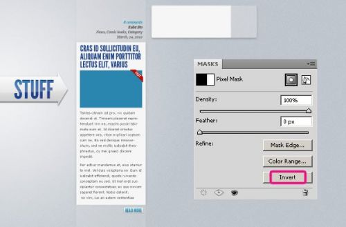 آموزش طراحی وبسایت افقی در فتوشاپ
